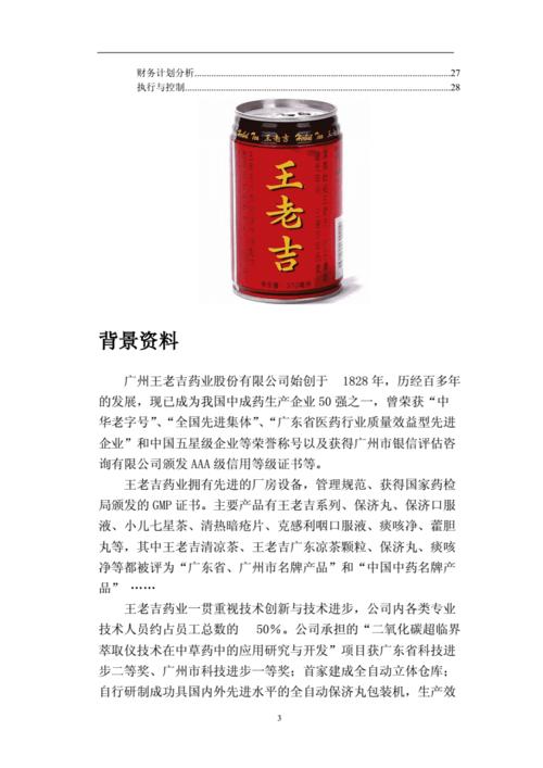 策划方案--王老吉广告市场营销计划书.doc